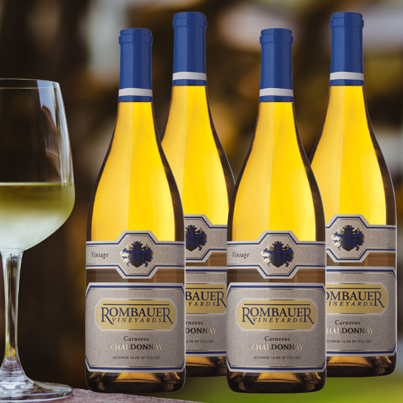 Rombauer Chardonnay 4 Pack