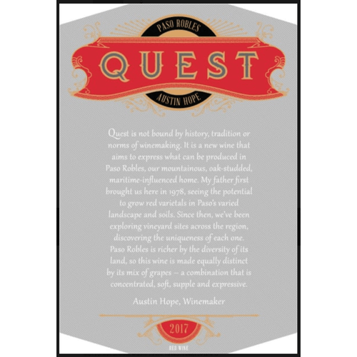 Quest Proprietary Red Wine - Gather1