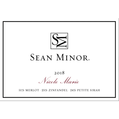 Sean Minor Nicole Marie Red Blend - Gather1
